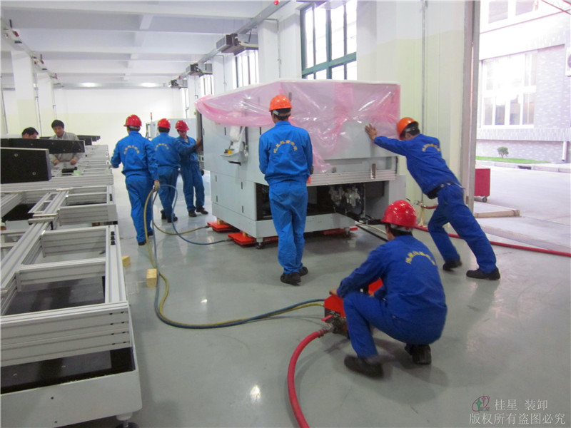 氣墊搬運精密設備