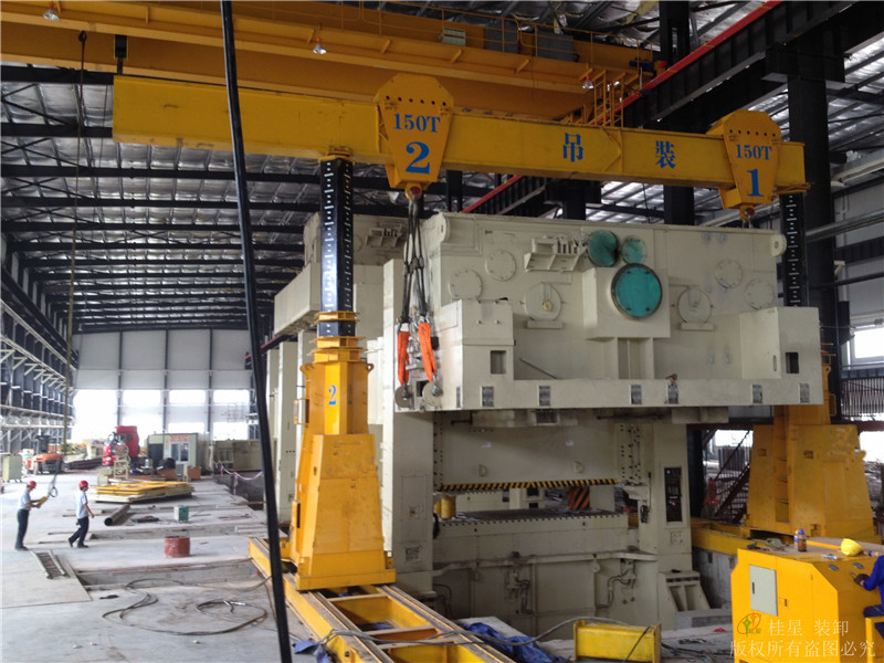 液壓龍門吊吊裝大型設(shè)備