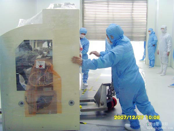 無(wú)塵車間設(shè)備搬運(yùn)