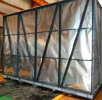 大型精密設(shè)備鐵箱包裝