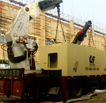 大型沖床吊裝搬運(yùn)